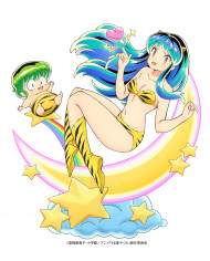 Lamù & Ten : Urusei Yatsura - Lamù la ragazza dello Spazio - statua PVC 1/7 | Box Cafe&Space Collaboration - Design Coco