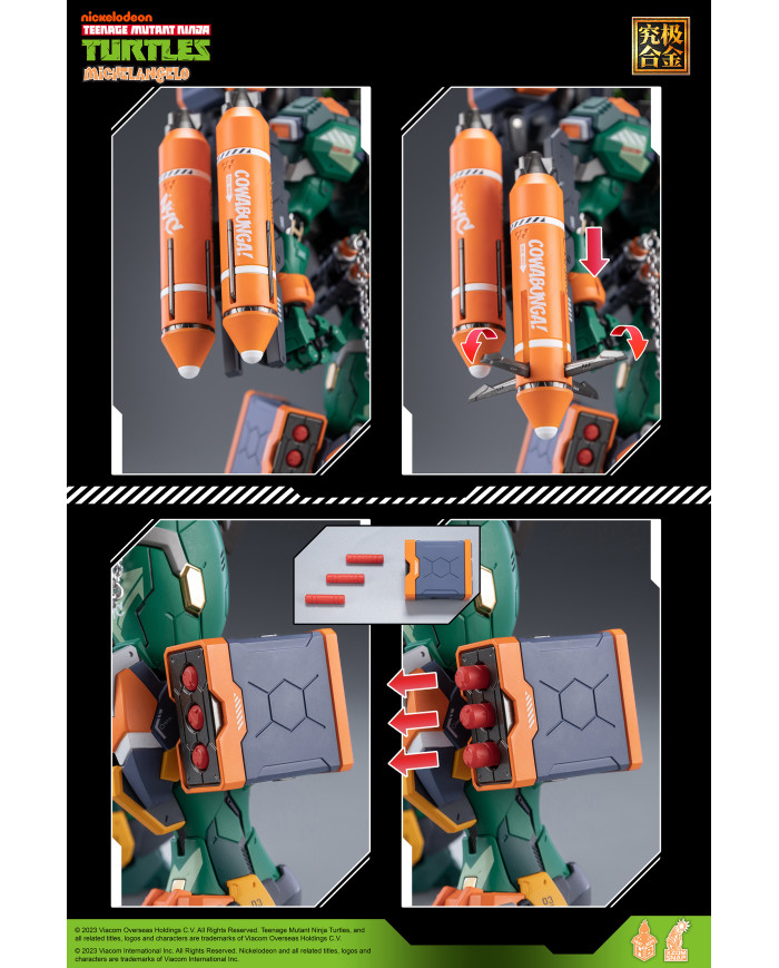 Michelangelo : TMNT - Teenage Mutant Ninja Turtles : HB0014 | Heat Boys