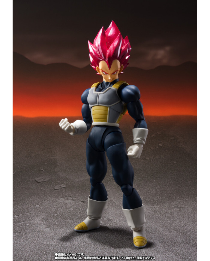 Vegeta Super Saiyan God - Vegeta SSGSS : Dragon Ball Super Broly - 15th Anniversary Version | S.H. Figuarts