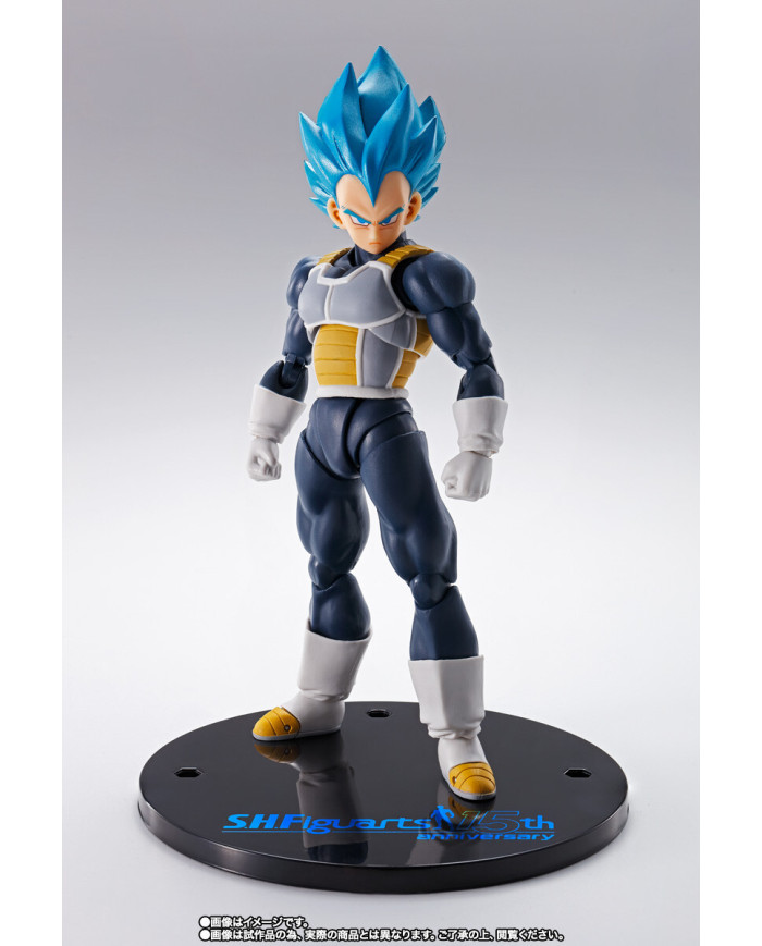 Vegeta Super Saiyan God - Vegeta SSGSS : Dragon Ball Super Broly - 15th Anniversary Version | S.H. Figuarts