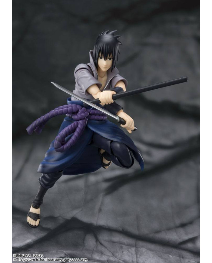 Sasuke Uchiha He who bears all Hatred Naruto Shippuuden S.H. Figuarts