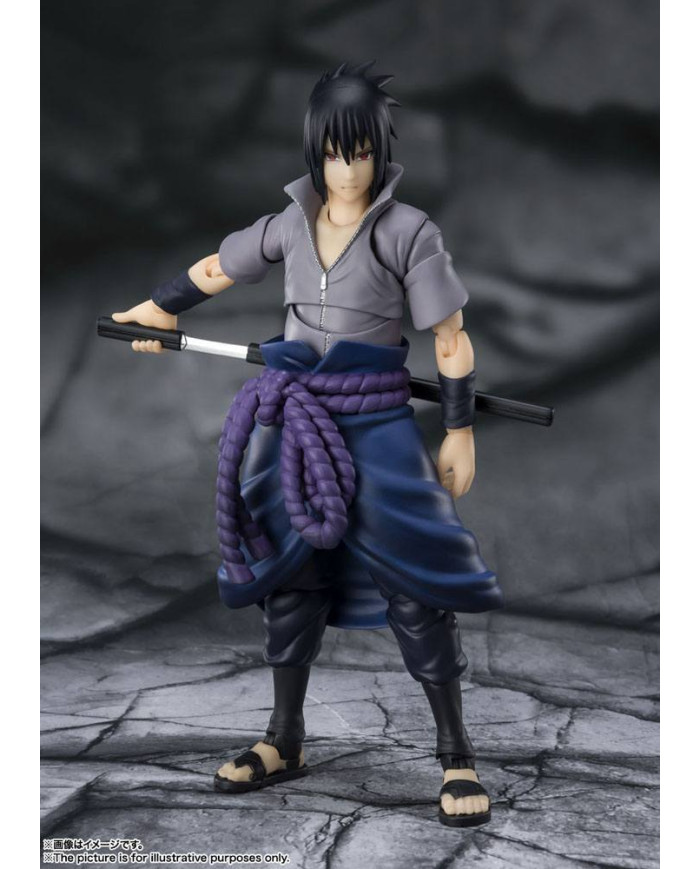 Sasuke Uchiha He who bears all Hatred Naruto Shippuuden S.H. Figuarts