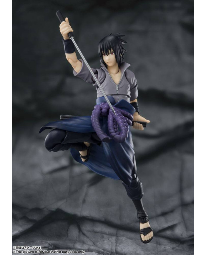 Sasuke Uchiha He who bears all Hatred Naruto Shippuuden S.H. Figuarts