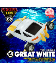 Shark M.A.S.K. Great White Makina MKN02 Ramen Toy