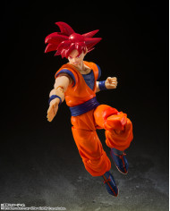Son Goku Super Saiyan God of Virture Dragon Ball Super S.H. Figuarts Bandai