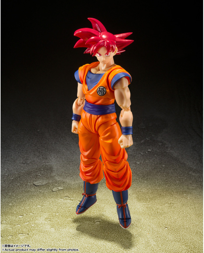 Son Goku Super Saiyan God of Virture Dragon Ball Super S.H. Figuarts Bandai