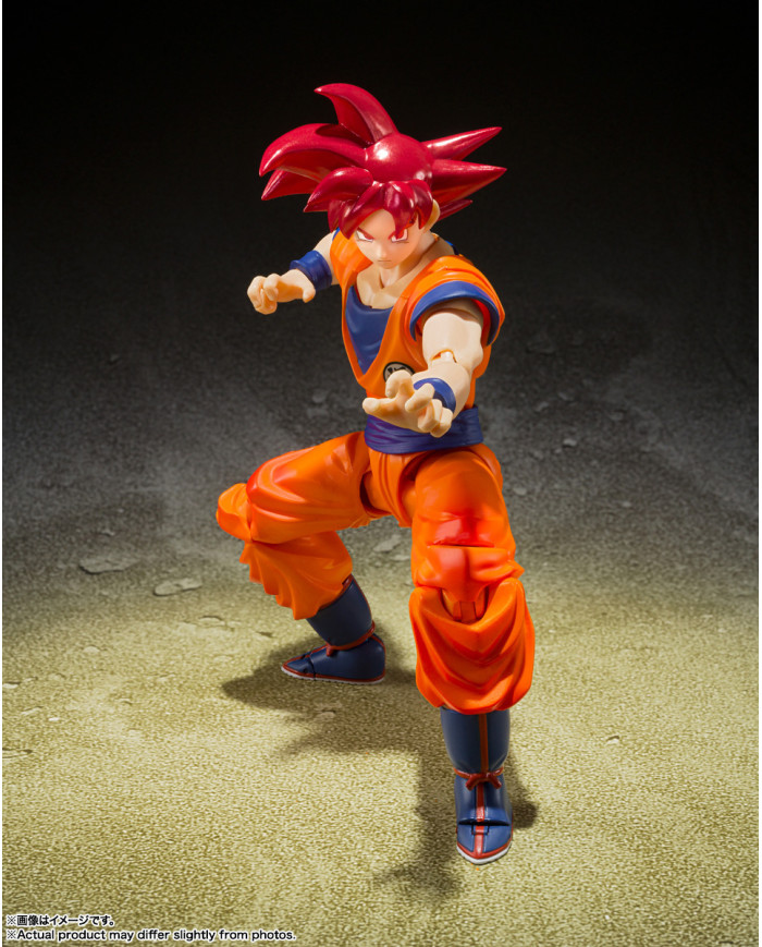 Son Goku Super Saiyan God of Virture Dragon Ball Super S.H. Figuarts Bandai