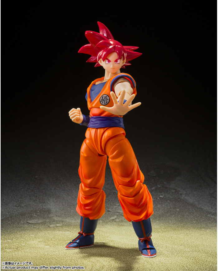 Son Goku Super Saiyan God of Virture Dragon Ball Super S.H. Figuarts Bandai