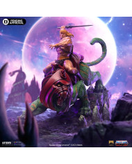 He-Man & Battlecat Masters of the Universe Deluxe Art Scale Statue 1/10 Iron Studios