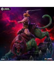He-Man & Battlecat Masters of the Universe Deluxe Art Scale Statue 1/10 Iron Studios