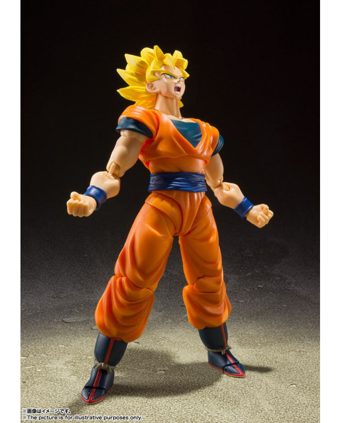 Son Goku SSJ Super Saiyan Full Power Dragon Ball Z S.H. Figuarts