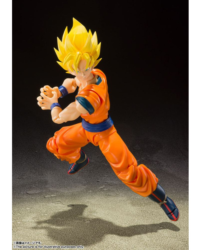 Son Goku SSJ Super Saiyan Full Power Dragon Ball Z S.H. Figuarts