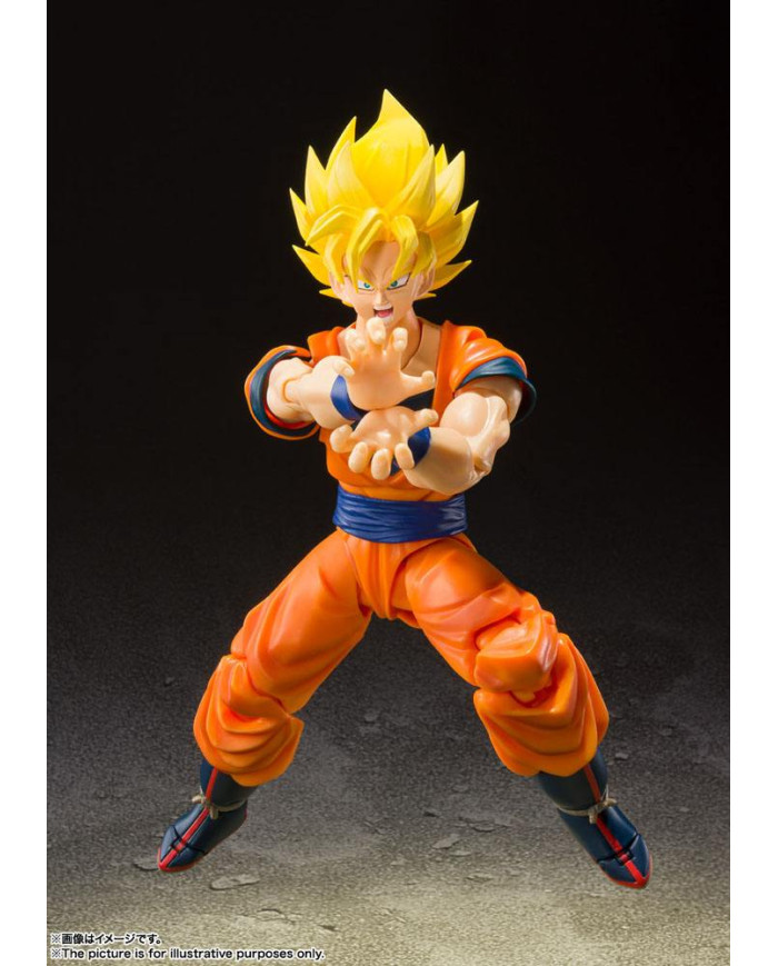 Son Goku SSJ Super Saiyan Full Power Dragon Ball Z S.H. Figuarts