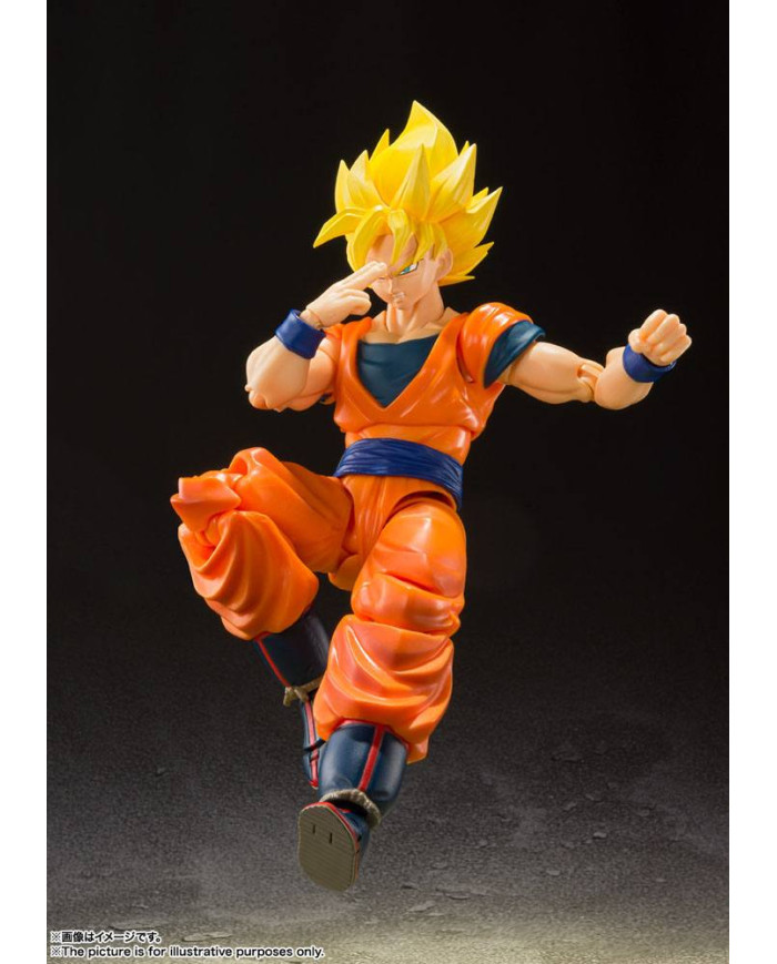 Son Goku SSJ Super Saiyan Full Power Dragon Ball Z S.H. Figuarts