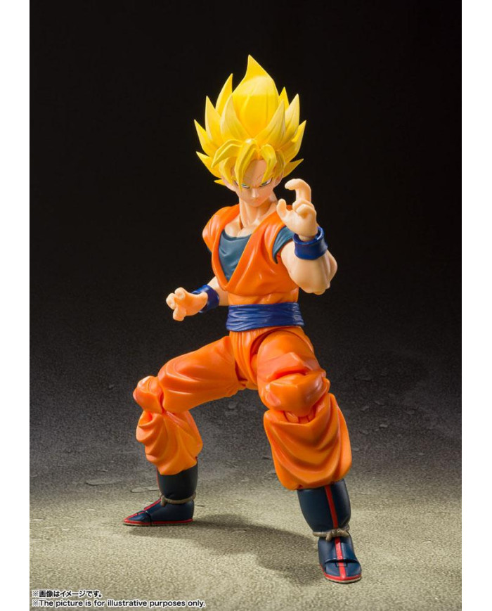 Son Goku SSJ Super Saiyan Full Power Dragon Ball Z S.H. Figuarts