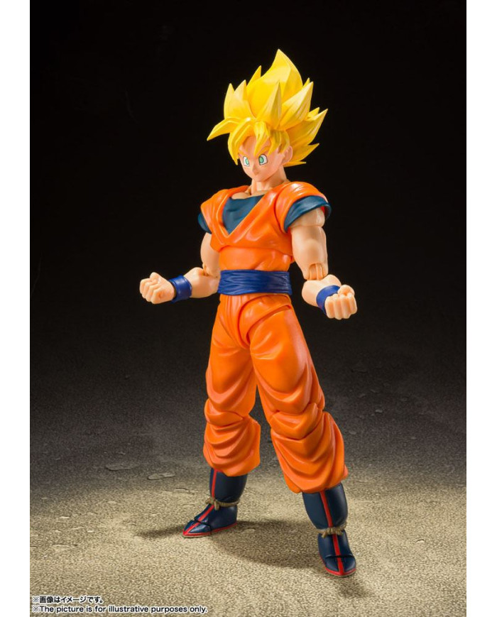 Son Goku SSJ Super Saiyan Full Power Dragon Ball Z S.H. Figuarts