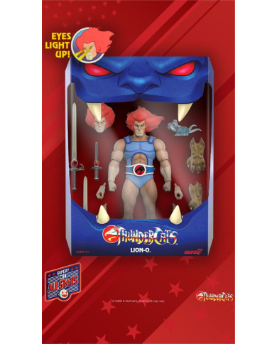 Lion-O LED Eyes Thundercats Ultimates Super7