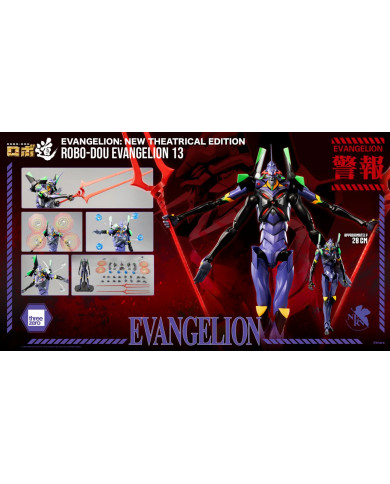 Evangelion 13 New Theatriacal Edition Neon Genesis Evangelion Robo-Dou ThreeZero