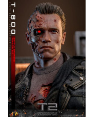 Terminator 2 T-800 DX46 1/6 Battle Damaged Version 2.0 Hot Toys
