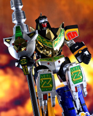 Beast Emperor Megazord GX-72 Megazord & GX-78 Dragonzord Set Soul of Chogokin Bandai