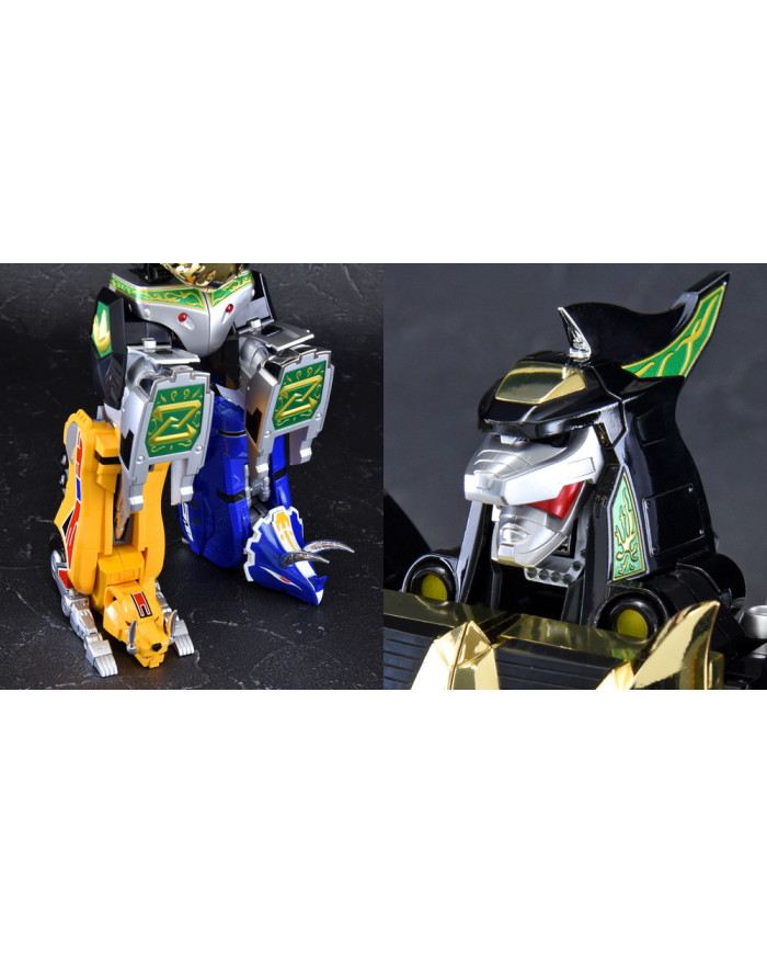 Beast Emperor Megazord GX-72 Megazord & GX-78 Dragonzord Set Soul of Chogokin Bandai