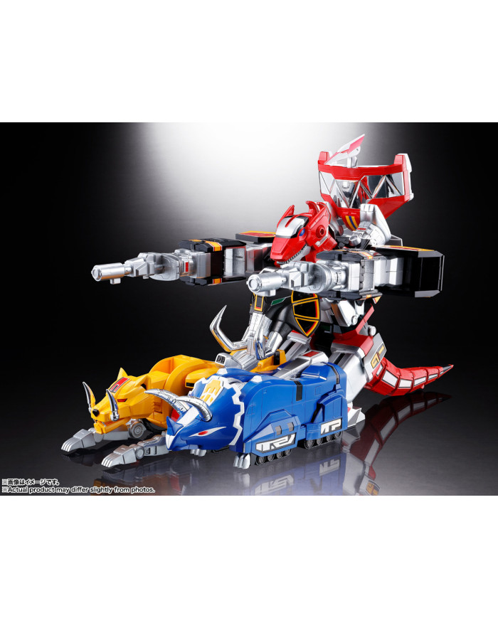 Beast Emperor Megazord GX-72 Megazord & GX-78 Dragonzord Set Soul of Chogokin Bandai