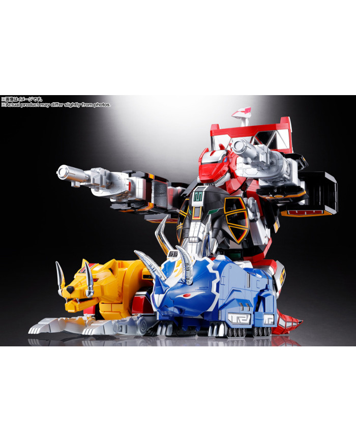 Beast Emperor Megazord GX-72 Megazord & GX-78 Dragonzord Set Soul of Chogokin Bandai