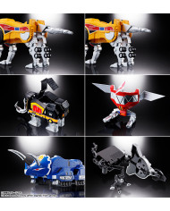 Beast Emperor Megazord GX-72 Megazord & GX-78 Dragonzord Set Soul of Chogokin Bandai