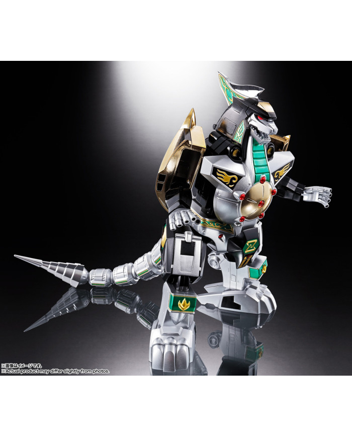 Beast Emperor Megazord GX-72 Megazord & GX-78 Dragonzord Set Soul of Chogokin Bandai