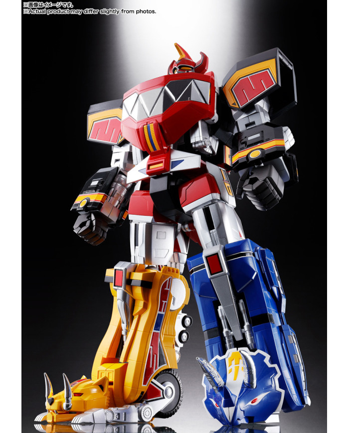 Beast Emperor Megazord GX-72 Megazord & GX-78 Dragonzord Set Soul of Chogokin Bandai