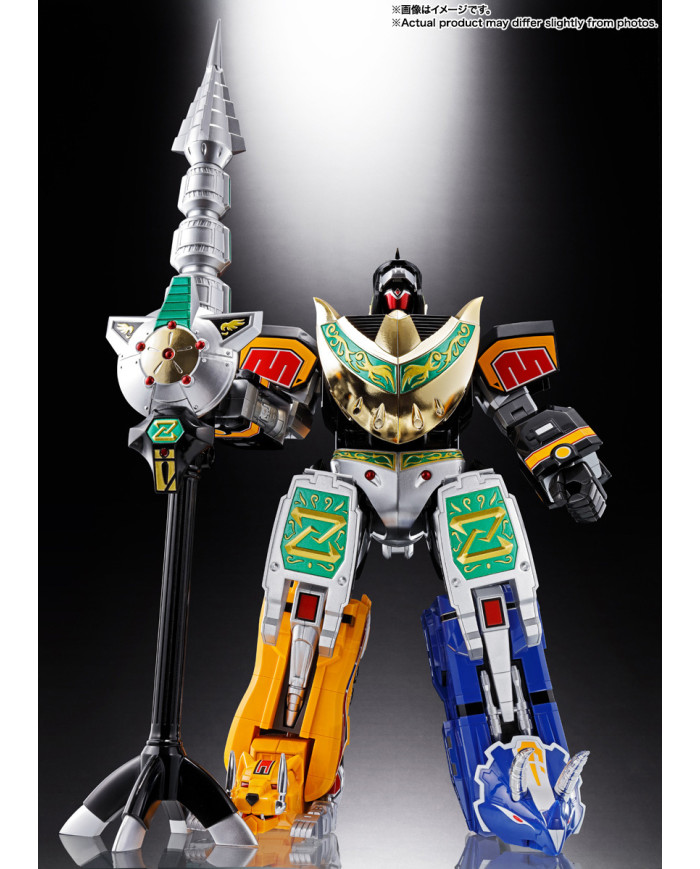 Beast Emperor Megazord GX-72 Megazord & GX-78 Dragonzord Set Soul of Chogokin Bandai