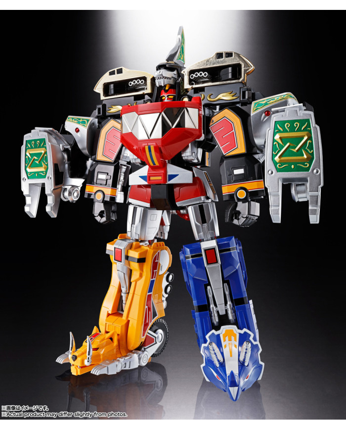 Beast Emperor Megazord GX-72 Megazord & GX-78 Dragonzord Set Soul of Chogokin Bandai
