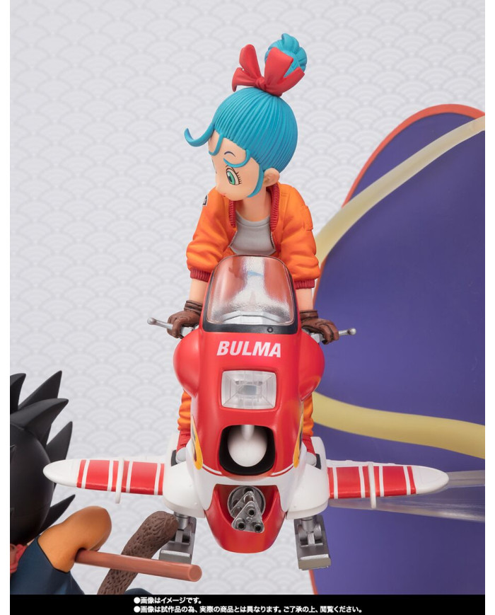 Son Goku e Bulma Dragon Ball Figuarts ZERO Bandai