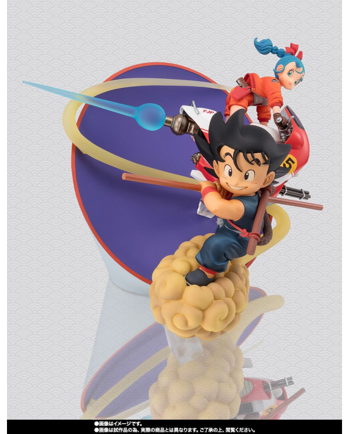 Son Goku e Bulma Dragon Ball Figuarts ZERO Bandai