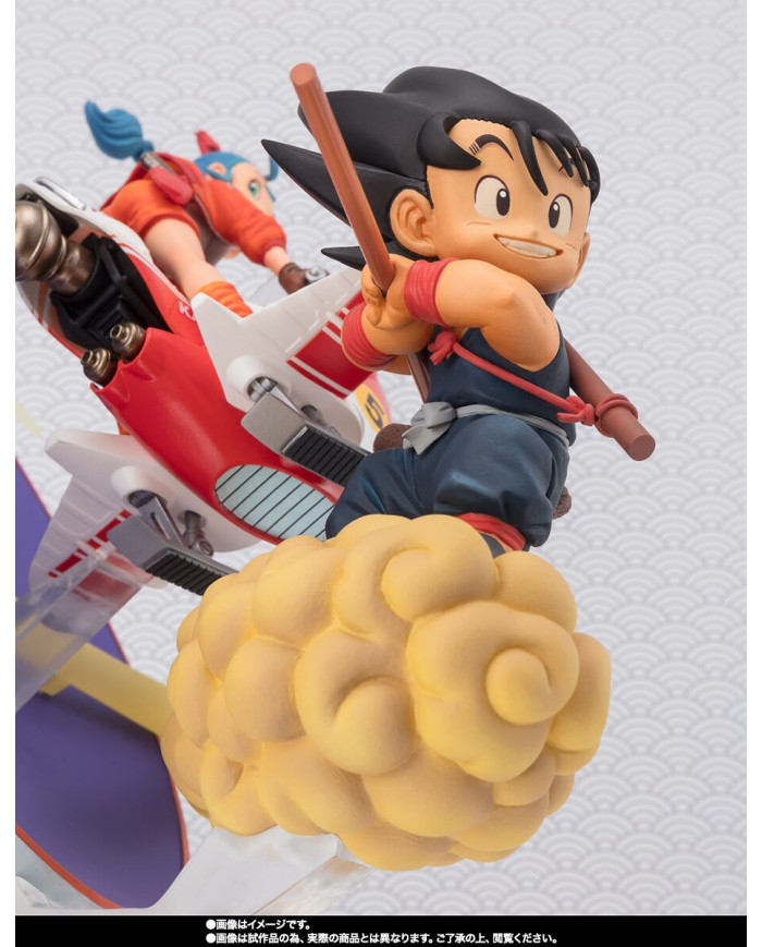 Son Goku e Bulma Dragon Ball Figuarts ZERO Bandai