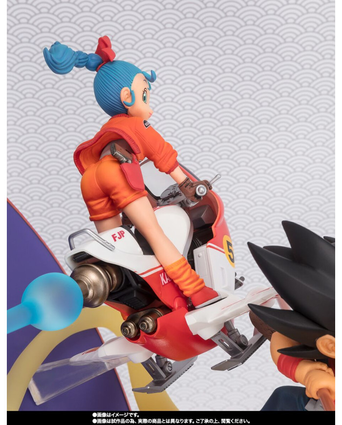 Son Goku e Bulma Dragon Ball Figuarts ZERO Bandai