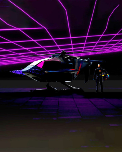 High Tech Helicopter Switchblade HTH M.A.S.K. The Loyal Subjects