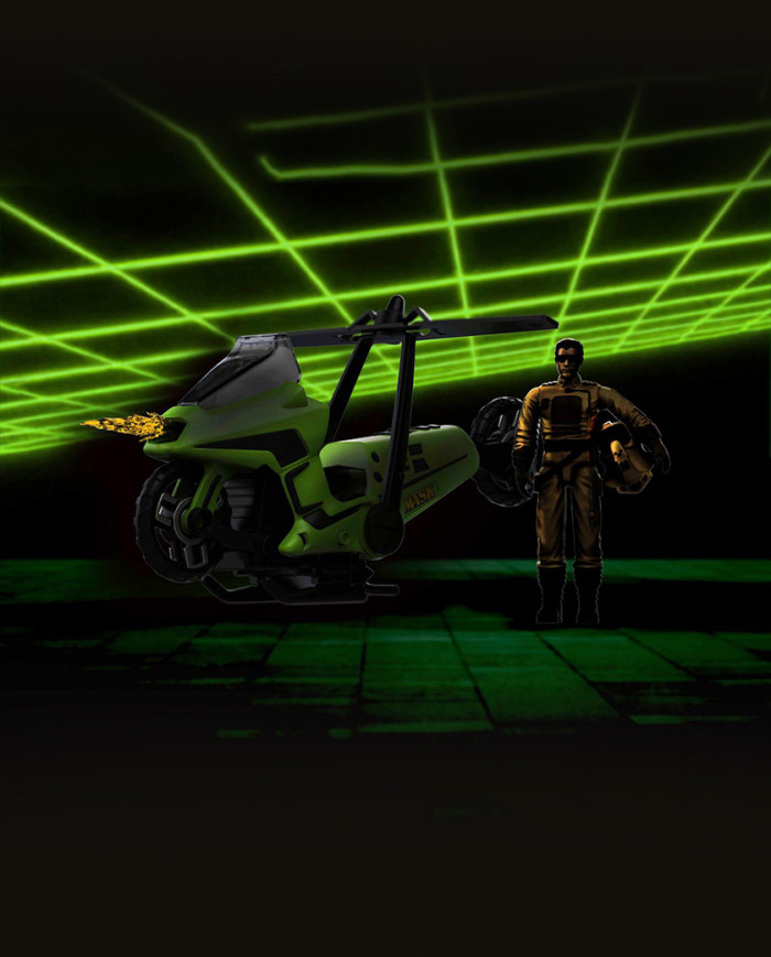 Condor M.A.S.K. Action Figure with Vehicle The Loyal Subjects