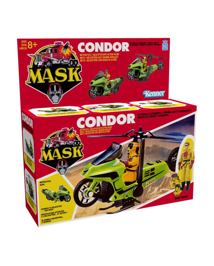 Condor M.A.S.K. Action Figure with Vehicle The Loyal Subjects