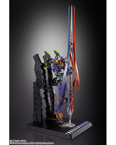EVA-01 Metal Build 30th with the Spear of Gaius Evangelion: 3.0+1.0 Thrice Upon a Time Bandai