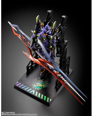 EVA-01 Metal Build 30th with the Spear of Gaius Evangelion: 3.0+1.0 Thrice Upon a Time Bandai