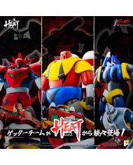 Getter Poseidon Getter Robo Armageddon Version Metal Heat Series Pose+