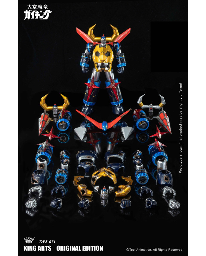 Gaiking + damaged parts Diecast Figure Series DFS071 King Arts