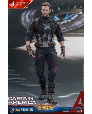 Captain America - Exclusive Movie Promo Edition : MMS 481 - Avengers : Infinity War | Hot Toys