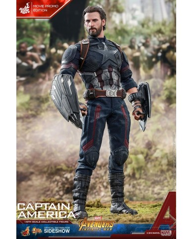 Captain America - Exclusive Movie Promo Edition : MMS 481 - Avengers : Infinity War | Hot Toys