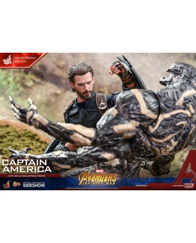 Captain America - Exclusive Movie Promo Edition : MMS 481 - Avengers : Infinity War | Hot Toys