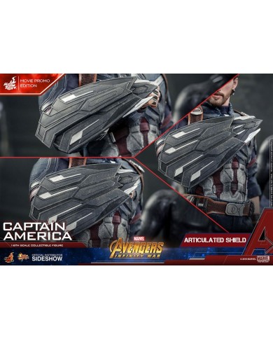Captain America - Exclusive Movie Promo Edition : MMS 481 - Avengers : Infinity War | Hot Toys