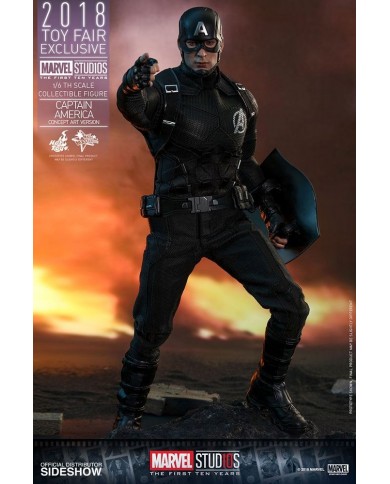 Captain America : Civil War - MMS 488 (Concept Art Version) - Marvel 2018 Toy Fair Exclusive | Hot Toys
