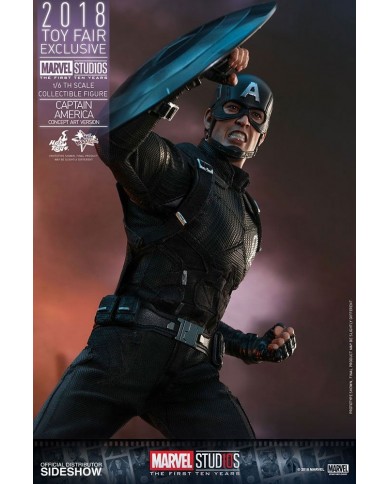 Captain America : Civil War - MMS 488 (Concept Art Version) - Marvel 2018 Toy Fair Exclusive | Hot Toys
