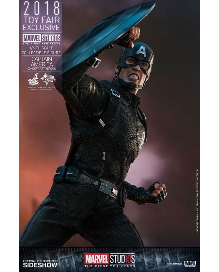 Captain America : Civil War - MMS 488 (Concept Art Version) - Marvel 2018 Toy Fair Exclusive | Hot Toys